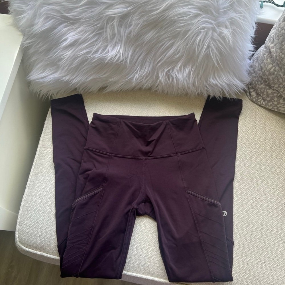 Lululemon Dark Purple Leggings